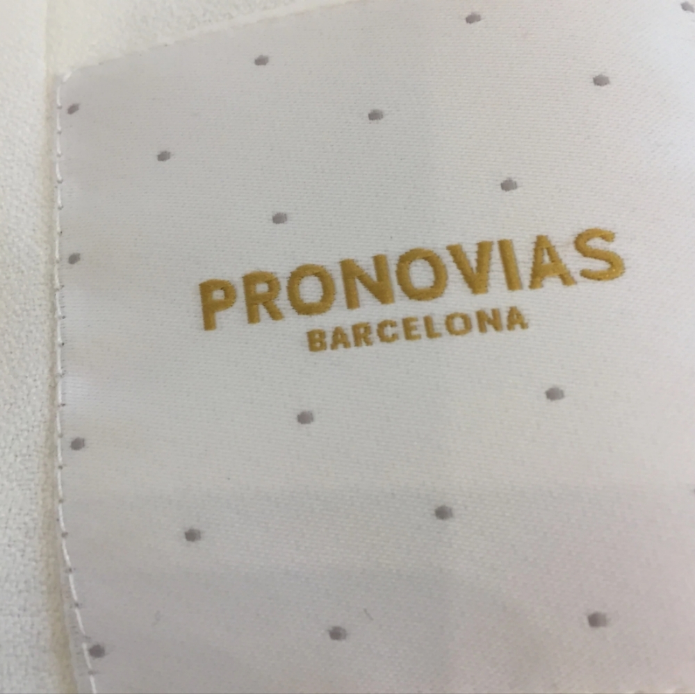 👰PRONOVIAS Maricel 💒 Bridal Wedding Gown Dress Size 16 (like 12 street style) - Picture 5 of 15